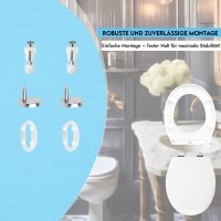 WC Sitz mit Absenkautomatik – Toilettensitz aus Duroplast