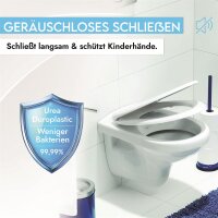 WC Sitz mit Absenkautomatik – Toilettensitz aus Duroplast