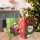 24 Geschenktüten Kraftpapier – 2 Designs, Groß 26,6x12,7x31,7 cm