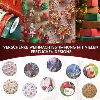 24er Set Große Geschenktaschen aus Kraftpapier