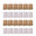24er Set Geschenktüten Kraftpapier – Großformat (26,6x12,7x31,7 cm)