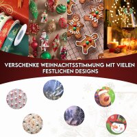 12 Flaschentüten aus Kraftpapier – 2 Designs (6+6), 12,5x9x35 cm (Design 2)