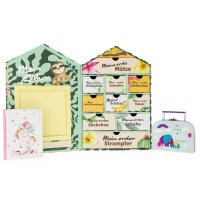 Baby Erinnerungsbox Schatztruhe Erinnerungen mit 10...