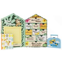 Baby Erinnerungsbox Schatztruhe Erinnerungen mit 10...