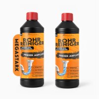 ausgussbecken abfluss reiniger Abflussreiniger Rohrreiniger, Küche, Bad, entfernt verstopfung (2er Pack)