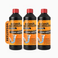 ausgussbecken abfluss reiniger (3er Pack)