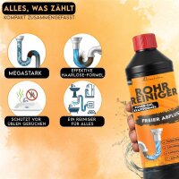 ausgussbecken abfluss reiniger (3er Pack)