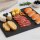 hausleben 4er Set Schieferplatte rechteckig 35x25 cm