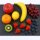 hausleben 4er Set Schieferplatte rechteckig 35x25 cm