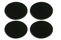 hausleben 4er Set Schieferplatten rund Ø 25 cm