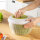 Salatschleuder 4,5 Lt - Beige – Salatspinner mit Deckel