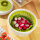 Salatschleuder 4,5 Lt - Blau – Salatspinner mit Deckel
