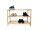 hausleben Schuhregal Bambus | 70x28x50 cm