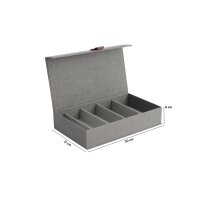 hausleben Aufbewahrungsbox für Brillen mit 5 Fächern