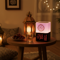 Hausleben Azan & Koran Uhr – 29 Rezitatoren, 16...