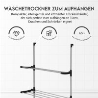 hausleben Kompakter und Tragbarer Wäschetrockner...
