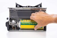 Campingman 16 Stück Gaskartusche 227g Butan Gas mit Ventil