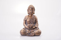 hausleben Eleganter Sitzender Buddha mit Kerzenhalter in...