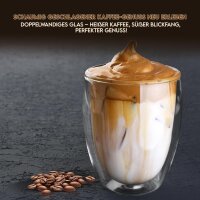 2er Set Mundgeblasene Doppelwandige Latte Macchiato...