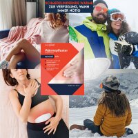 SEGURMED Wärmepflaster Wärmekissen Körperwärmer für Menstruation | Gegen Unterleibschmerzen | 10 Stück | Für Frauen | menstrual