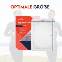 SEGURMED Wärmepflaster Wärmekissen Körperwärmer Rückenwärmer gegen Schmerzen 10 Stück | Für Allergiker geeignet