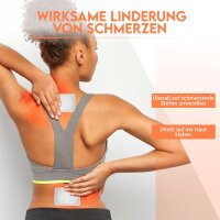 SEGURMED Wärmepflaster Wärmekissen Körperwärmer Rückenwärmer gegen Schmerzen 10 Stück | Für Allergiker geeignet