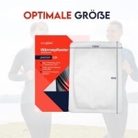 SEGURMED Wärmepflaster Wärmekissen Körperwärmer Premium Rückenwärmer gegen Schmerzen 10 Stück