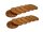 hausleben 12er Set Untersetzer rund | Bambus |