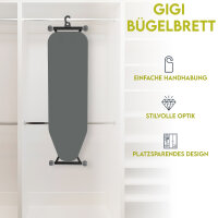 Hausleben Bügelbrett mit grünem Blatt-Design