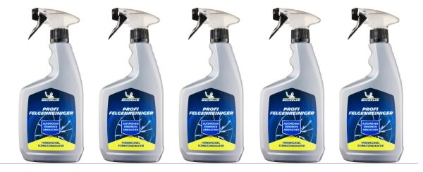 5 X MICHELIN Profi Felgenreiniger 650 ml - 24010