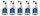 5 X MICHELIN Profi Felgenreiniger 650 ml - 24010