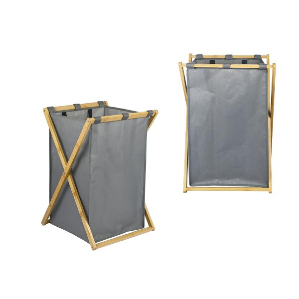 Wäschekorb aus Bambus - 48 Liter